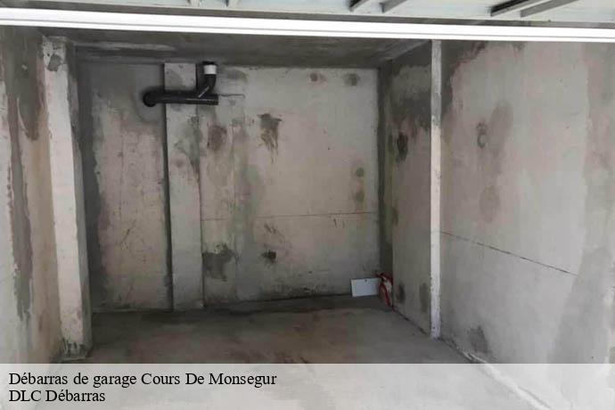 Débarras de garage  cours-de-monsegur-33580 DLC Débarras